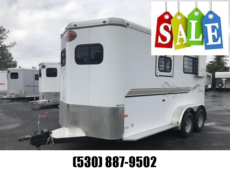 2003 Sundowner 2-Horse Bumper Pull 737 Model 7'6" 2003 Sundowner 2-Horse Bumper Pull 737 Model 7'6"