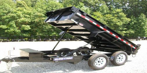 Sure-Trac 5 x 10 Low Profile Homeowner Dump Trailer Sure-Trac 5 x 10 Low Profile Homeowner Dump Trailer