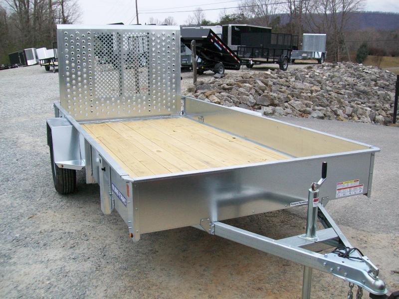 Sure-Trac 6 x 12 Galvanized Utility Trailer Sure-Trac 6 x 12 Galvanized Utility Trailer