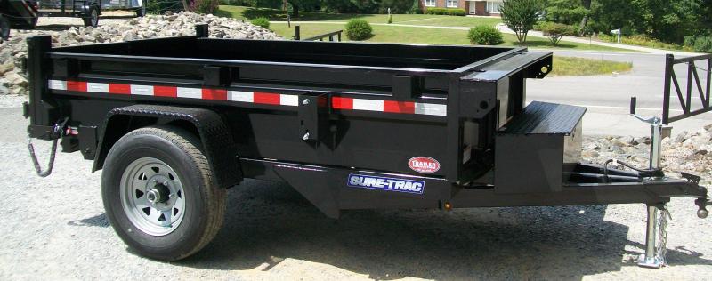Sure-Trac 62 x 8 Homeowner Dump Trailer Sure-Trac 62 x 8 Homeowner Dump Trailer