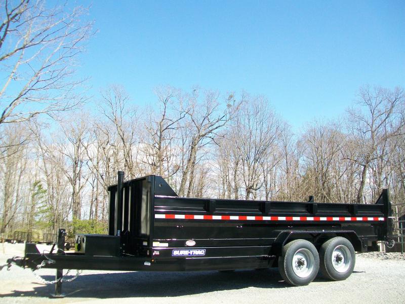 Sure-Trac 82 x 16 16K Telescopic Dump Trailer Sure-Trac 82 x 16 16K Telescopic Dump Trailer