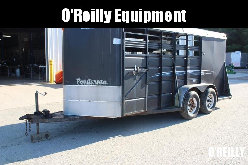 2005 Ponderosa Trailers 17' Livestock Livestock Trailer USED 2005 Ponderosa Trailers 17' Livestock Livestock Trailer USED