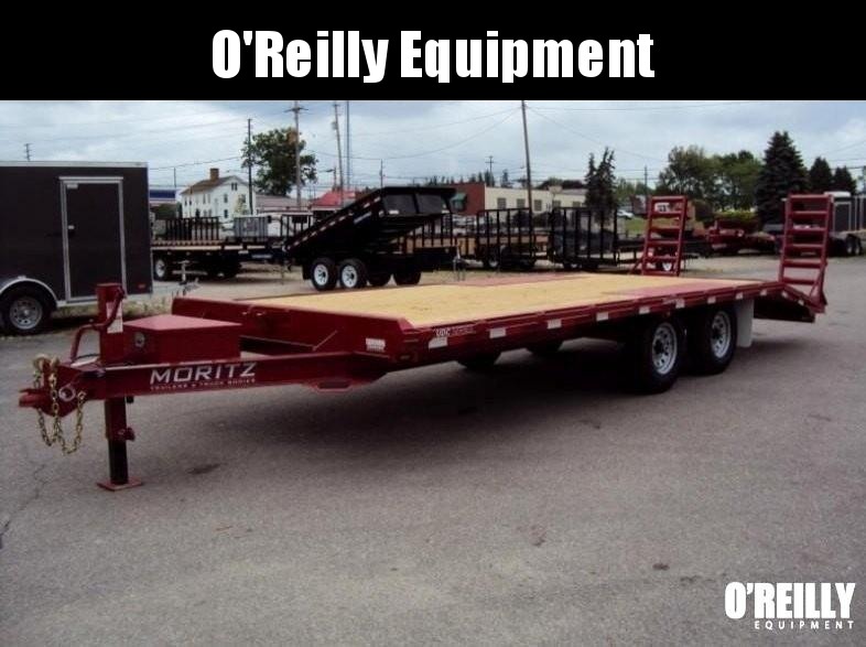 2018 Moritz 8'6" x 18'+4' Heavy Duty Flatbed Trailer 2018 Moritz 8'6" x 18'+4' Heavy Duty Flatbed Trailer