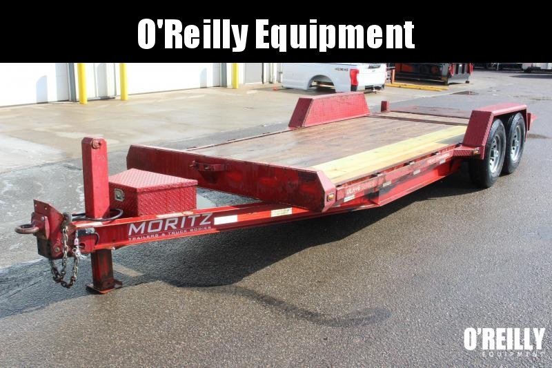 2017 Moritz International ELBH-20 HT 14000 Equipment Trailer Used 2017 Moritz International ELBH-20 HT 14000 Equipment Trailer Used