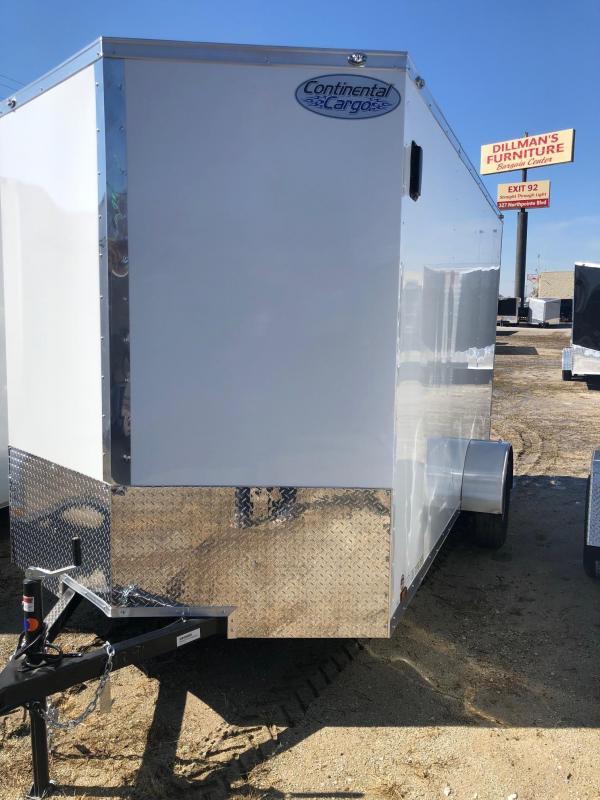 2020 Continental Cargo V-Series 6.5X12 Single Axle Cargo Trailer $3190 2020 Continental Cargo V-Series 6.5X12 Single Axle Cargo Trailer $3190