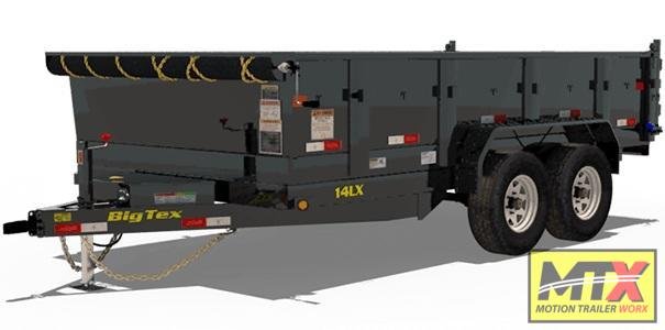 2020 Big Tex 14LX-14-P4' SOLID SIDES Dump Trailer 2020 Big Tex 14LX-14-P4' SOLID SIDES Dump Trailer