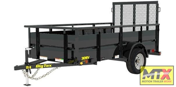 2020 Big Tex Trailers 30SV-10 w/ 24" Solid Sides and Ramp Gate 2020 Big Tex Trailers 30SV-10 w/ 24" Solid Sides and Ramp Gate