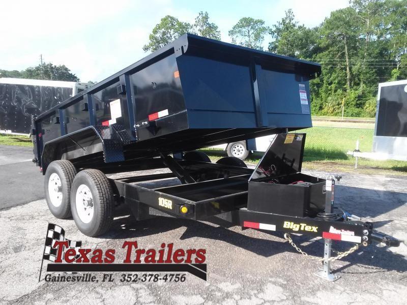 10SR-12XLBK7SIR BIG TEX 12' DUMP TRAILER W/ 7' SLIDE IN RAMPS & COMBO REAR GATE 10SR-12XLBK7SIR BIG TEX 12' DUMP TRAILER W/ 7' SLIDE IN RAMPS & COMBO REAR GATE