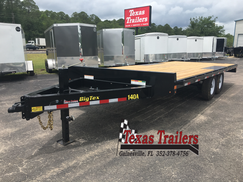 14oa 20 8sir Big Tex 20 Deck Over Flatbed W 8 Slide In Ramps Texas Trailers Trailers For Sale Gainesville Fl