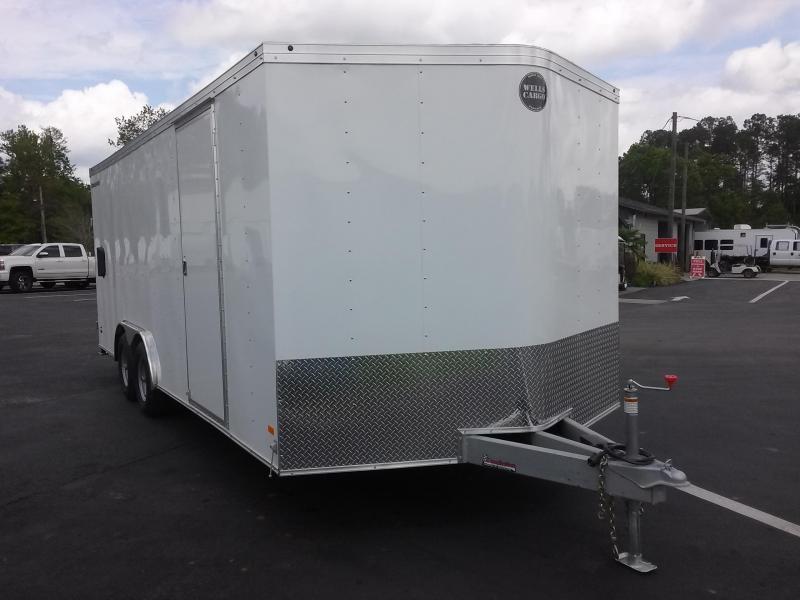 RFV85X204 WELLS CARGO 8.5X20 ROAD FORCE ENCLOSED CARGO TRAILER W/ CUSTOM OPTIONS RFV85X204 WELLS CARGO 8.5X20 ROAD FORCE ENCLOSED CARGO TRAILER W/ CUSTOM OPTIONS