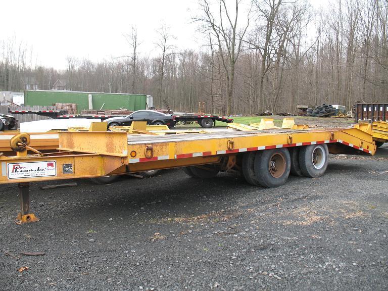 1986 Pace 20 Ton Equipment Trailer 1986 Pace 20 Ton Equipment Trailer