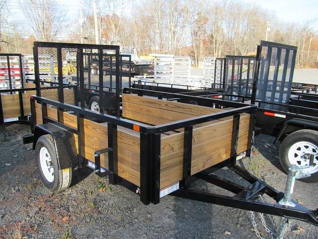 Sure-Trac 5 X 8 3 Board Tube Top Utility Trailer Sure-Trac 5 X 8 3 Board Tube Top Utility Trailer
