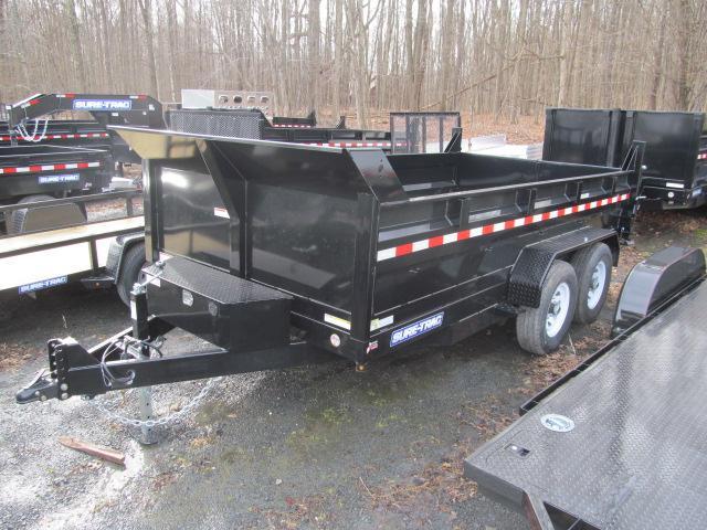 Sure-Trac 7 X 12 12K Low Profile Dump Trailer Sure-Trac 7 X 12 12K Low Profile Dump Trailer