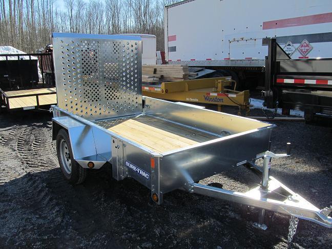 Sure-Trac 5 X 10 Galvanized Utility Trailer Sure-Trac 5 X 10 Galvanized Utility Trailer
