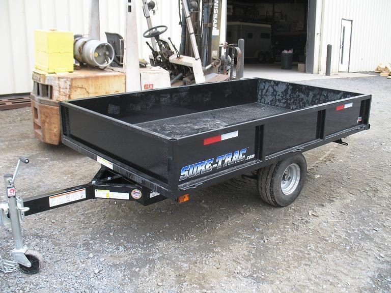 Sure-Trac 4.5 X 8 Utility Dump Trailer Sure-Trac 4.5 X 8 Utility Dump Trailer