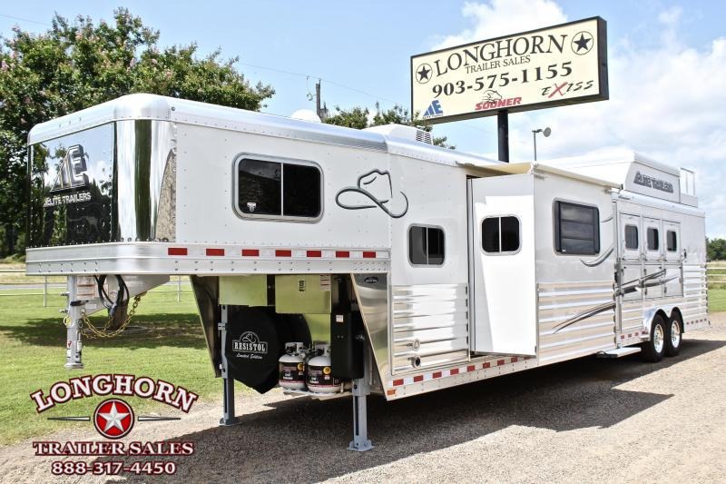 2020 Elite Trailers 4 Horse 15ft Living Quarter Side Load Slide Out Horse Trailer 2020 Elite Trailers 4 Horse 15ft Living Quarter Side Load Slide Out Horse Trailer
