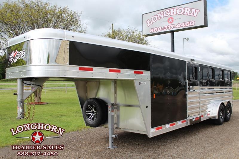 2020 Exiss Trailers Low Pro 8 Pen with 6ft Tack and Side Ramp Livestock Trailer 2020 Exiss Trailers Low Pro 8 Pen with 6ft Tack and Side Ramp Livestock Trailer