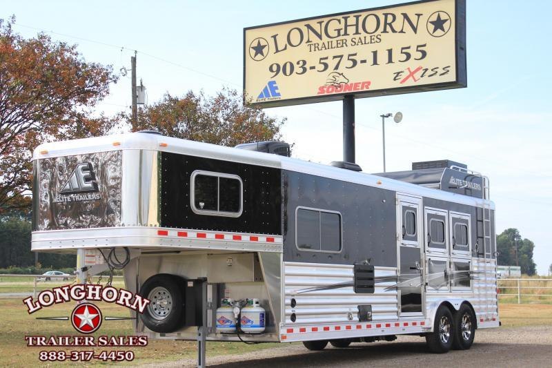 2020 Elite Trailers 3 Horse 10.8 Living Quarter with Generator Horse Trailer 2020 Elite Trailers 3 Horse 10.8 Living Quarter with Generator Horse Trailer