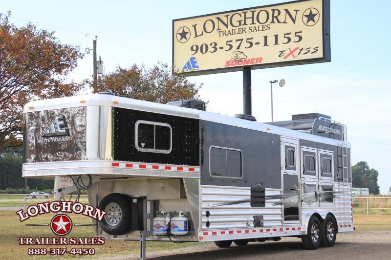 2020 Elite Trailers 3 Horse 10.8 Living Quarter with Generator Horse Trailer 2020 Elite Trailers 3 Horse 10.8 Living Quarter with Generator Horse Trailer