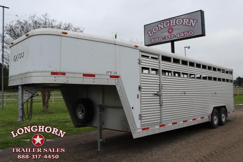 2009 Exiss Trailers 24ft x 8ft Show Cattle Stock Trailer Livestock Trailer 2009 Exiss Trailers 24ft x 8ft Show Cattle Stock Trailer Livestock Trailer