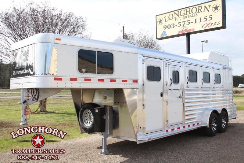 2020 Elite Trailers 4 Horse with Hayrack/Hyd. Jack/A.C. Horse Trailer 2020 Elite Trailers 4 Horse with Hayrack/Hyd. Jack/A.C. Horse Trailer