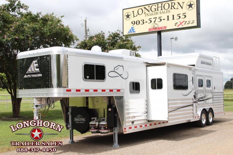 2020 Elite 3 Horse 15ft Resistol LQ with Slide Side Load 2020 Elite 3 Horse 15ft Resistol LQ with Slide Side Load