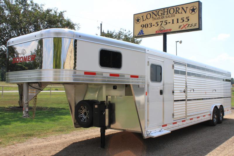 2020 Sooner 28ft Show Cattle Combo with Two Side Ramps 2020 Sooner 28ft Show Cattle Combo with Two Side Ramps