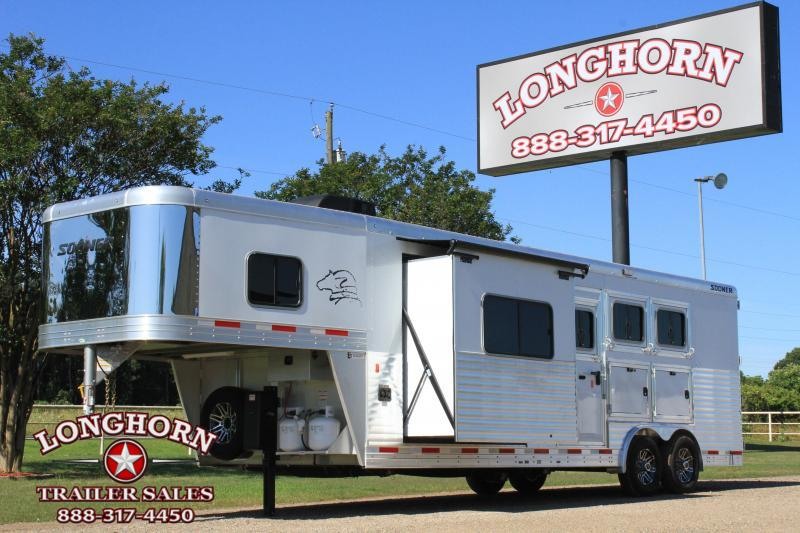 2020 Sooner 3 Horse 10.5ft LQ with Slide 2020 Sooner 3 Horse 10.5ft LQ with Slide