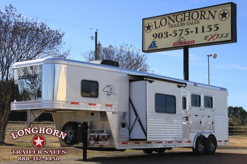 2020 Sooner 3 Horse 10.5ft LQ with Slide 2020 Sooner 3 Horse 10.5ft LQ with Slide