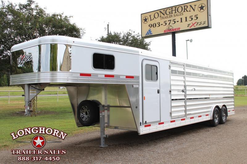 2020 Exiss Trailers 25' Stock Combo w/ Two side Ramps 2020 Exiss Trailers 25' Stock Combo w/ Two side Ramps