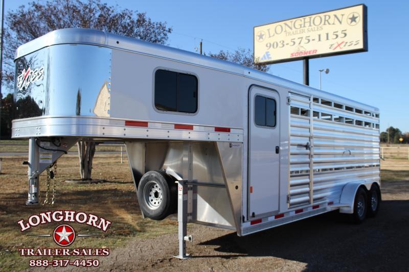 2020 Exiss 20ft Stock Combo with 4ft Tack Room 2020 Exiss 20ft Stock Combo with 4ft Tack Room