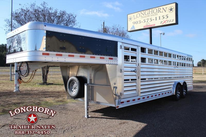2021 Elite 24ft x 8ft Show Cattle Stock with Side Ramp 2021 Elite 24ft x 8ft Show Cattle Stock with Side Ramp