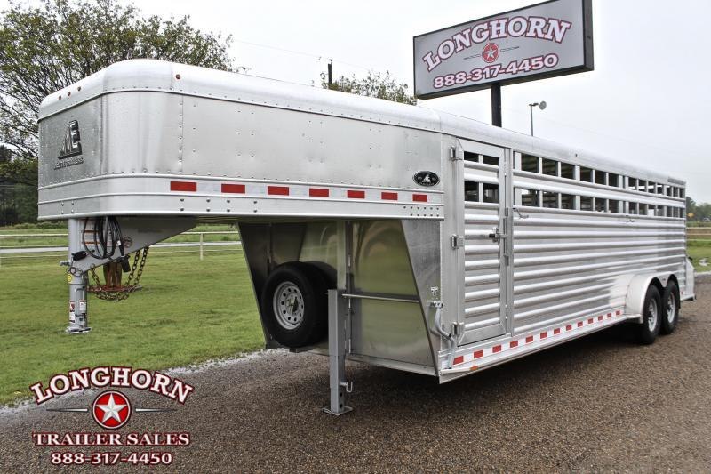 2021 Elite Trailers 24ft Stock Trailer with Two Cut Gates Livestock Trailer 2021 Elite Trailers 24ft Stock Trailer with Two Cut Gates Livestock Trailer