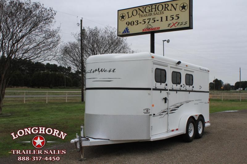 2008 Trails West 3 Horse Bumper Pull Horse Trailer 2008 Trails West 3 Horse Bumper Pull Horse Trailer
