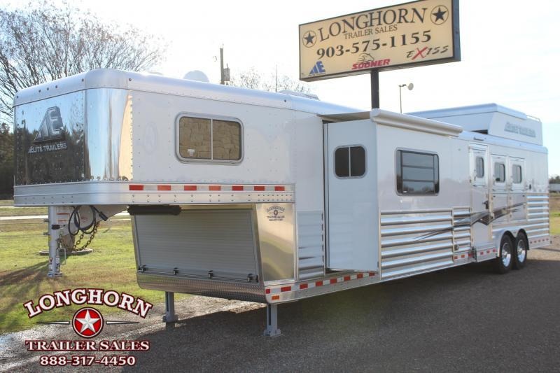 2020 Elite Trailers 3 Horse 16.8ft Shortwall Side Load with Slide Out Horse Trailer 2020 Elite Trailers 3 Horse 16.8ft Shortwall Side Load with Slide Out Horse Trailer