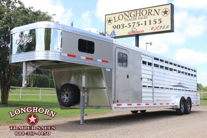 2019 Exiss 28' Show Cattle Combo with Double Side Ramps 2019 Exiss 28' Show Cattle Combo with Double Side Ramps