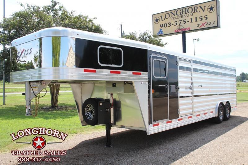 2020 Exiss Trailers 25' Stock Combo w/ Two side Ramps 2020 Exiss Trailers 25' Stock Combo w/ Two side Ramps