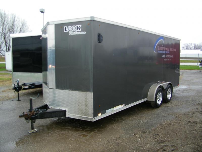 2012 Look Trailers 7x18 Enclosed Cargo Trailer Enclosed Cargo Trailer 2012 Look Trailers 7x18 Enclosed Cargo Trailer Enclosed Cargo Trailer
