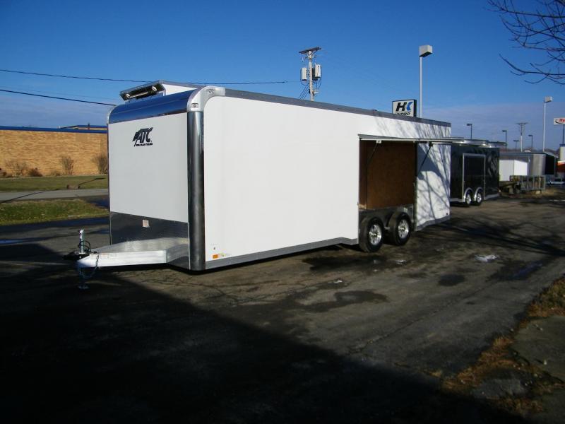 2020 ATC Raven 8.5x24 Aluminum w/Premium Escape Door Car / Racing Trailer 2020 ATC Raven 8.5x24 Aluminum w/Premium Escape Door Car / Racing Trailer
