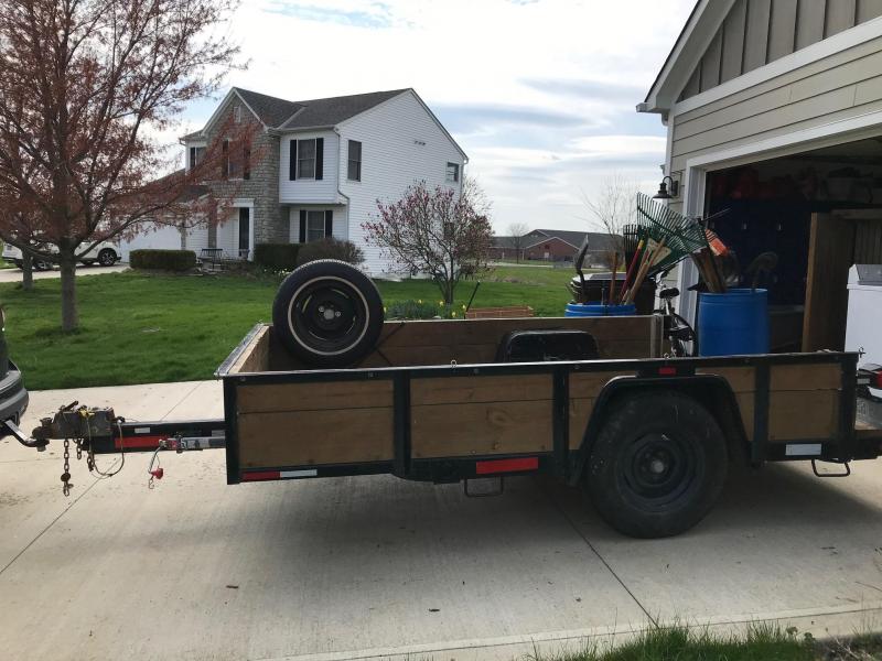 Used ADDCO Single Axle Utility Trailer Used ADDCO Single Axle Utility Trailer
