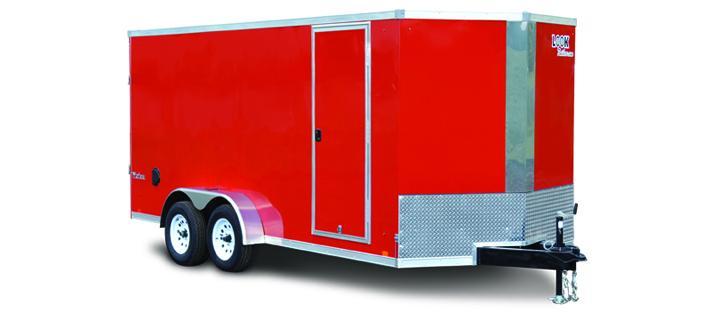 2014 Look Vision 7 x 14 Enclosed Cargo Trailer w/ Ramp Door 2014 Look Vision 7 x 14 Enclosed Cargo Trailer w/ Ramp Door
