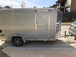 LIKE NEW - 2015 Stealth Trailers Super-Lite All Aluminum Motorcycle Trailer LIKE NEW - 2015 Stealth Trailers Super-Lite All Aluminum Motorcycle Trailer