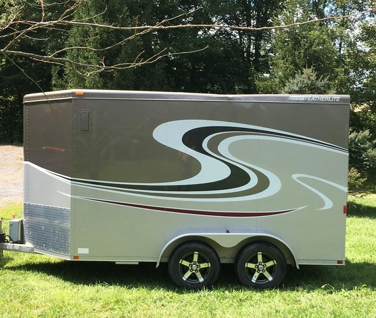 2009 Featherlite V1610 Aluminum Motorcycle Trailer 2009 Featherlite V1610 Aluminum Motorcycle Trailer
