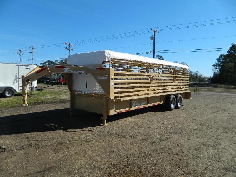 2018 TexLine 24' Cattle Utility Trailer 2018 TexLine 24' Cattle Utility Trailer
