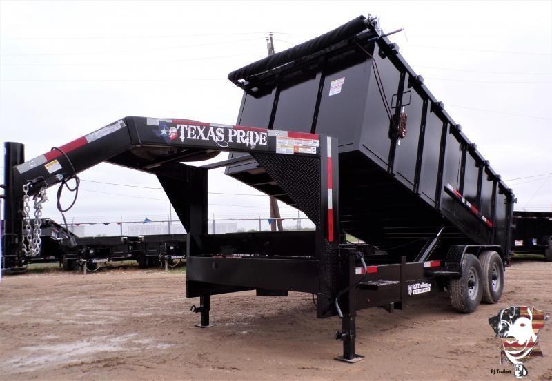2020 Texas Pride Trailers 84 x 16 Gooseneck Dump Trailer 2020 Texas Pride Trailers 84 x 16 Gooseneck Dump Trailer