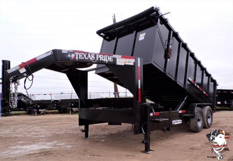 2020 Texas Pride Trailers 84 x 16 Gooseneck Dump Trailer 2020 Texas Pride Trailers 84 x 16 Gooseneck Dump Trailer