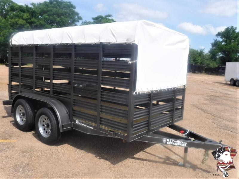 2020 TexLine 6 x 12 Mini Stock Livestock Trailer 2020 TexLine 6 x 12 Mini Stock Livestock Trailer