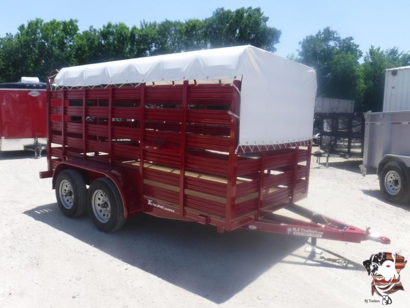 2019 TexLine 6 x 12 Mini Stock Livestock Trailer 2019 TexLine 6 x 12 Mini Stock Livestock Trailer