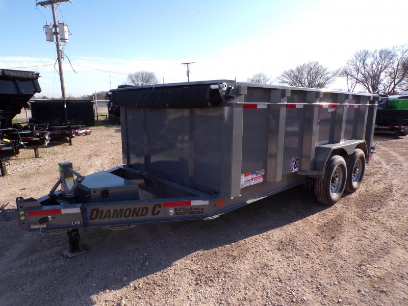 2020 Diamond C Trailers 82 x 14 LPD207 Dump Trailer 2020 Diamond C Trailers 82 x 14 LPD207 Dump Trailer