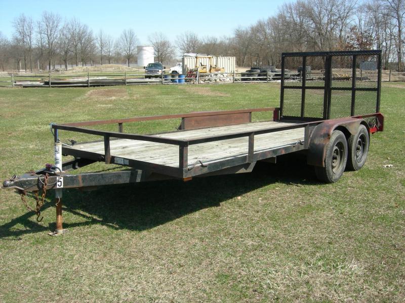 2007 Other 76x16 Lanscape Equipment Trailer 2007 Other 76x16 Lanscape Equipment Trailer